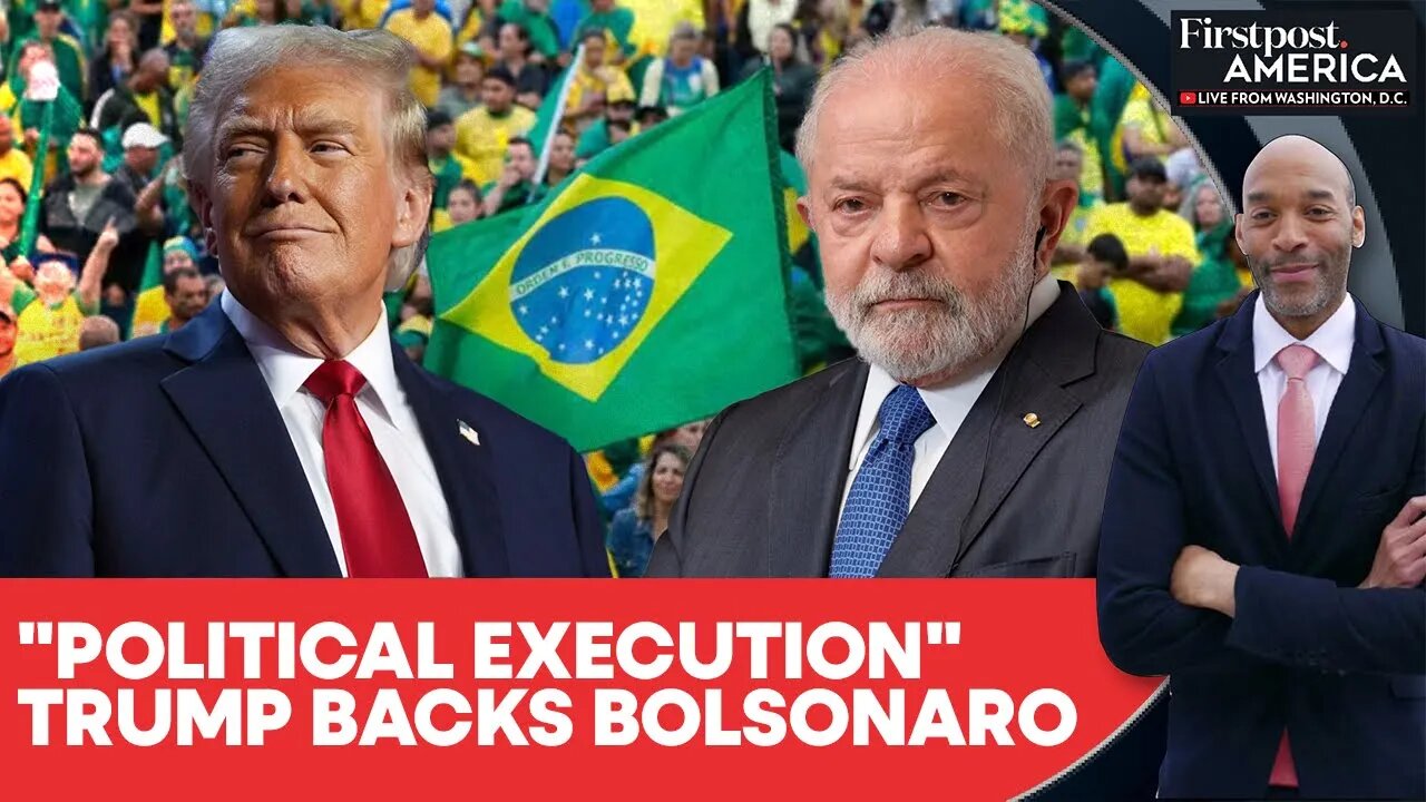Trump Claims Jair Bolsonaro Facing "Political Execution" In Brazil | Firstpost America | N18G