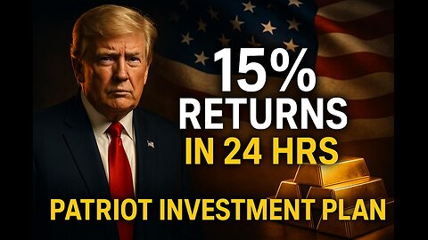 🚨 Trump’s Secret Patriot Investment Plan — 12% to 15.6% Returns in DAYS! 🇺🇸💰