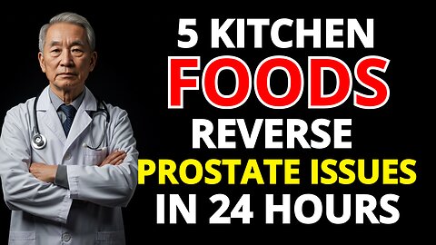 5 Kitchen Foods That Shrink Your Prostate In 24 Hours – Men Over 50 Should Know This!