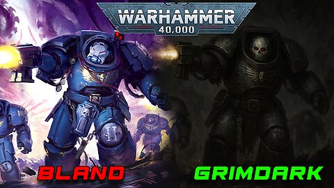 I recreated 40k Art as Grimdark.