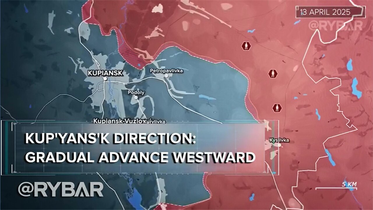 ►🚨▶⚡️🇺🇦⚔️🇷🇺 Fighting on the Kupyansk Direction — Rybar’s Analysis