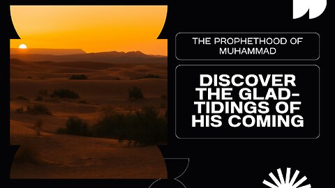 The Glad-Tidings of the coming of Muhammad pbuh