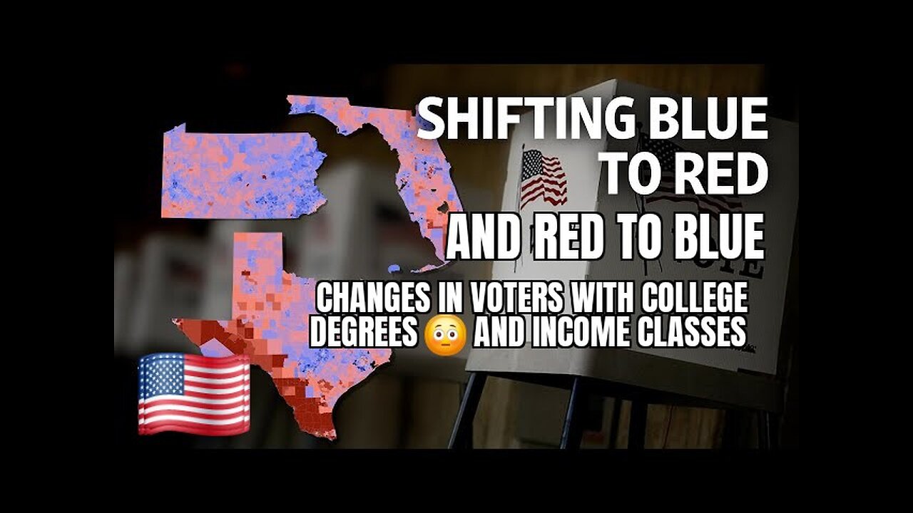 SHIFTING VOTERS: Changes In The ISSUES Americans VOTE On, Changes PARTY ID