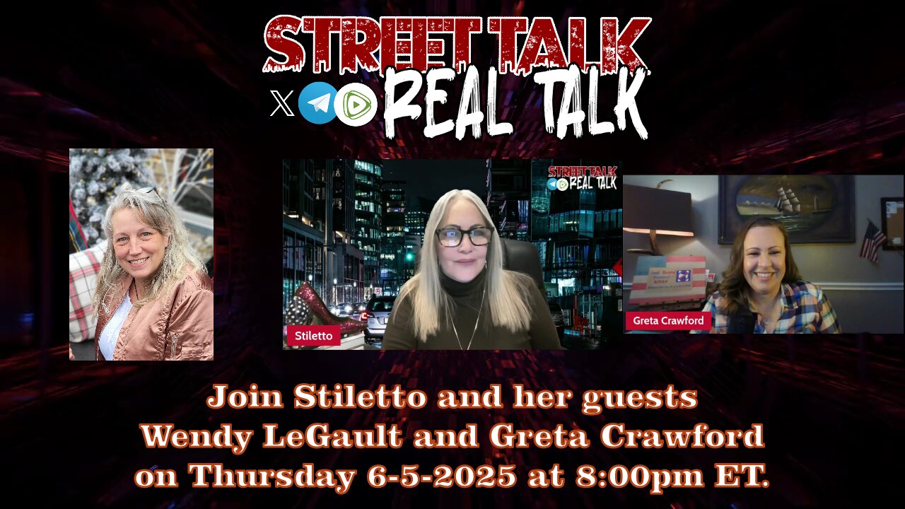 Rebroadcast of Street Talk with Stiletto from 6-5-2025