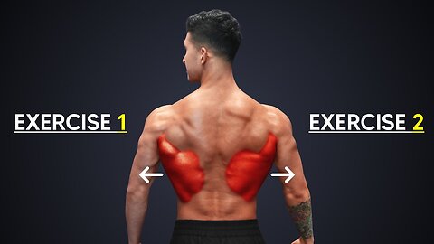 💯The ONLY 2 Exercises You Need For A Wide Back✅