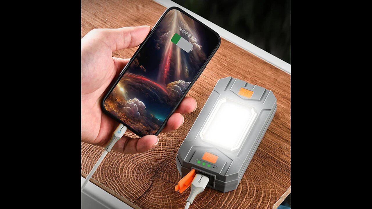 10000mAh Magnetic Charging Work Light