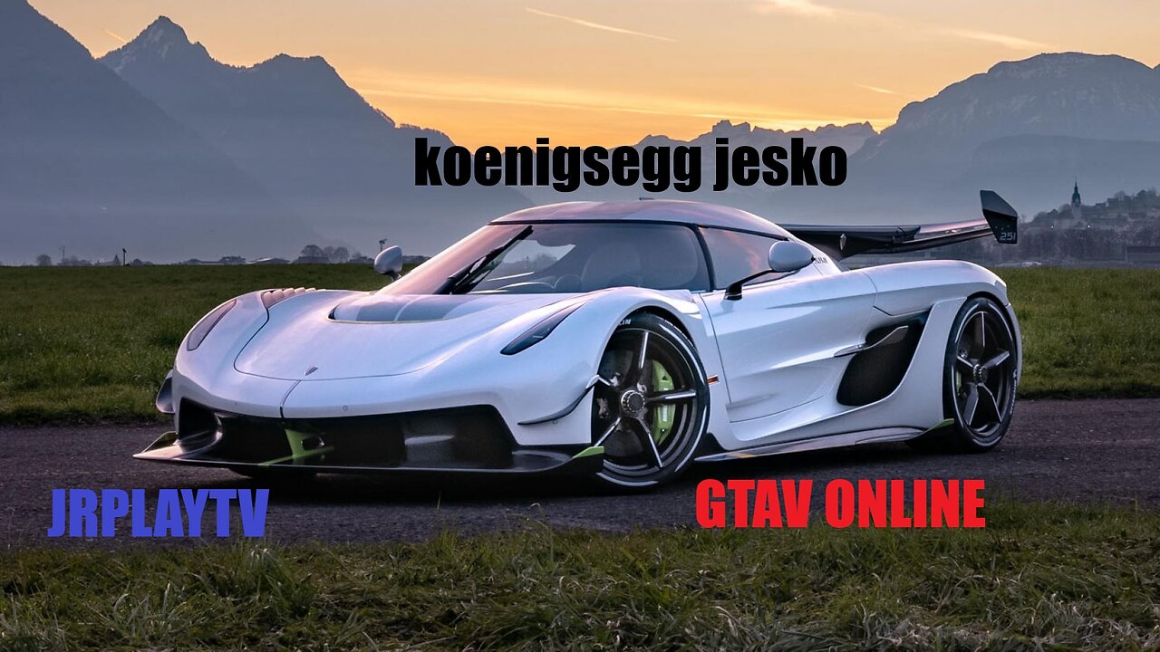 GTAV ONLINE. Mi koenigsegg jesko Sets Wild.