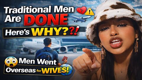 She Says Men Are the Problem❓Men Responded With Silence and Plane Tickets✈️🌍 #MGTOW