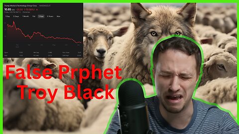 False Prophet Troy Black Got it wrong again on Trump stocks