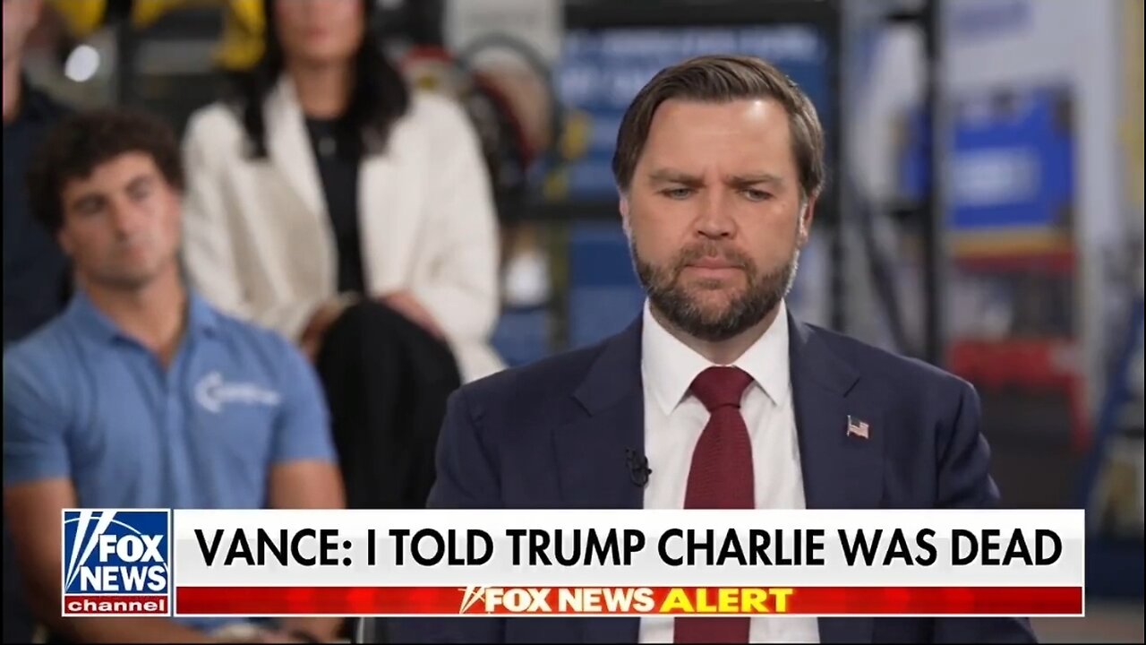 JD Vance Describes The Moment He Told Trump Charlie Kirk Passed Away