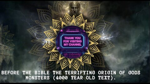 Before the Bible The Terrifying Origin of Gods Monsters (4000 Year Old Text).