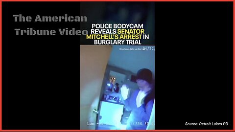 Wild Bodycam Footage Shows Police Arresting Democrat Senator in the Middle of a Burglary Attempt