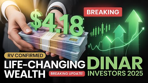 IQD News 💥 RV CONFIRMED 💥 Life-Changing Wealth for Iraqi Dinar Investors!
