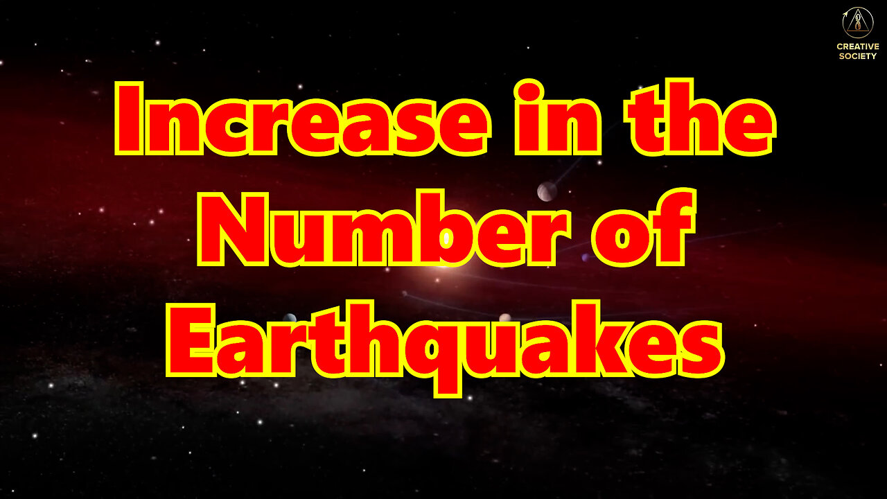 Increase in the Number of Earthquakes