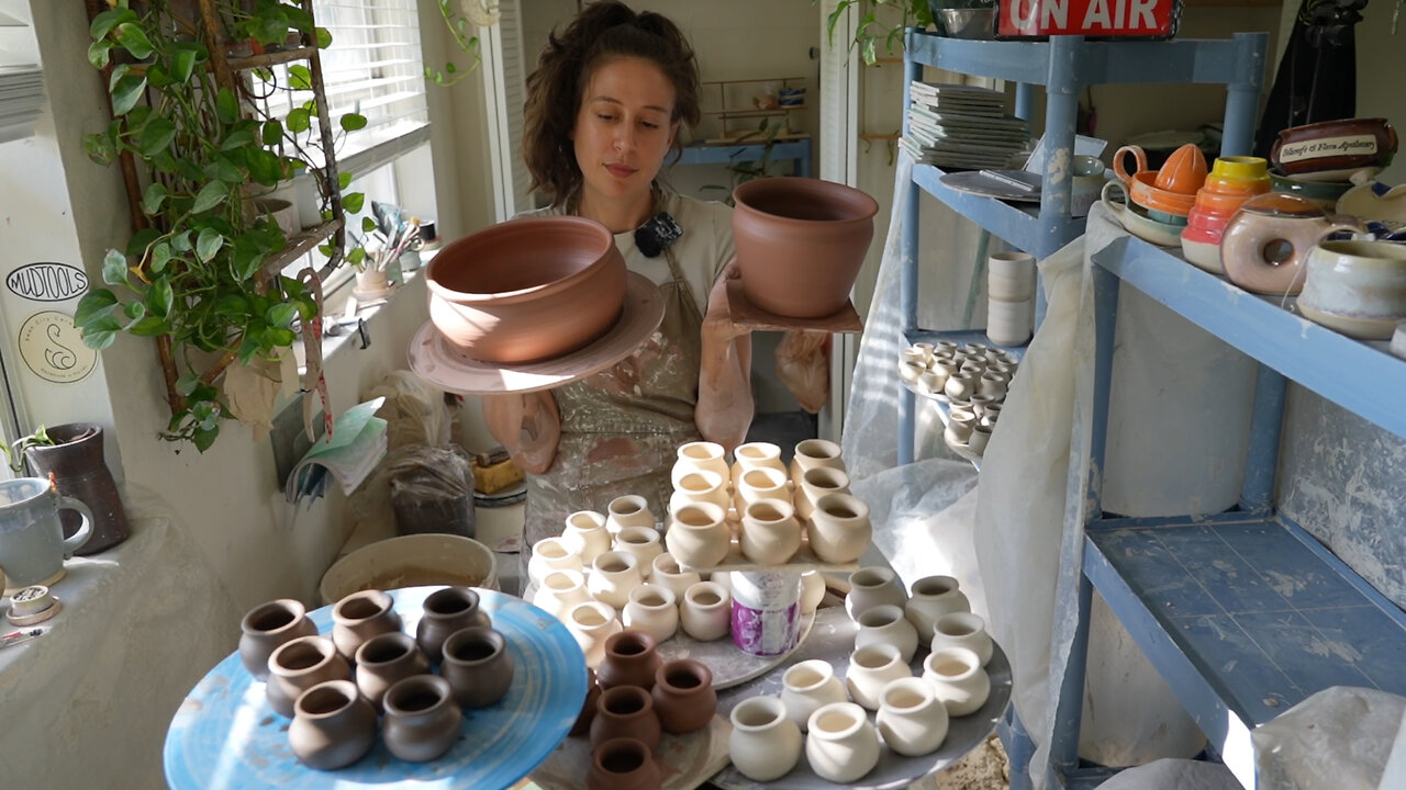 Throwing 7 Different Clay Bodies! Porcelain, White and Brown Stoneware, Red Earthenware Clays