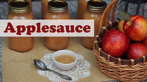 Homemade Applesauce Canning Recipe