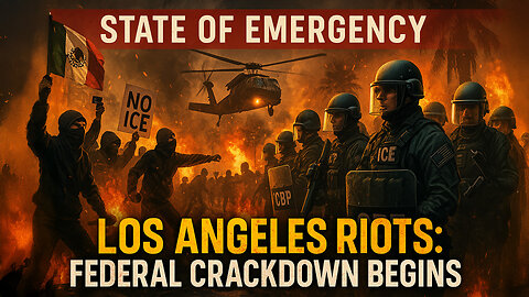 LIVE: Trump Deploys Marines to Los Angeles | Chaos Erupts as ICE Riots Intensify & Newsom Sues Back