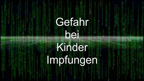 Gefahr bei Kinder Impfungen