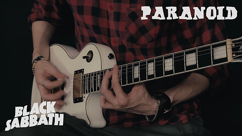 Black Sabbath - Paranoid - Guitar cover by Eduard Plezer