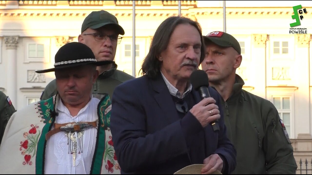 Leszek Samborski Przemówienie na koniec marszu Stop Masowej Imigracji 24.08.25