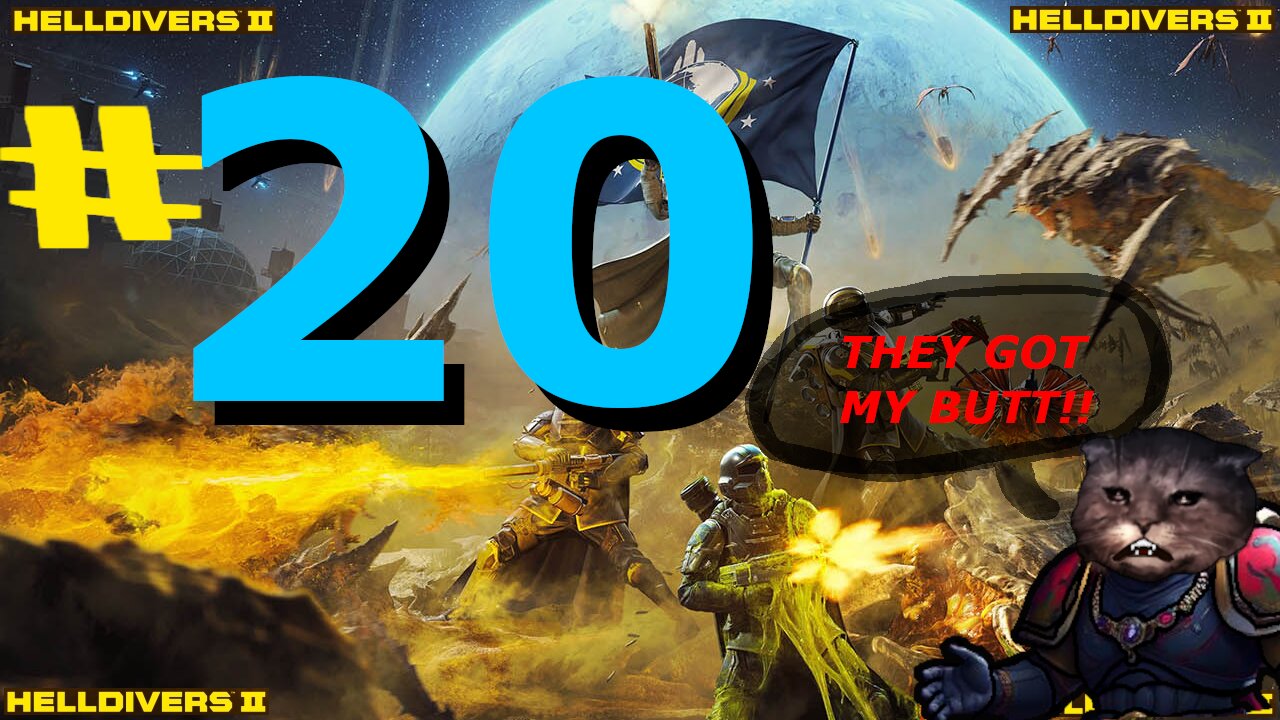 Getting my butt Slapped! Helldivers 2: Episode 20