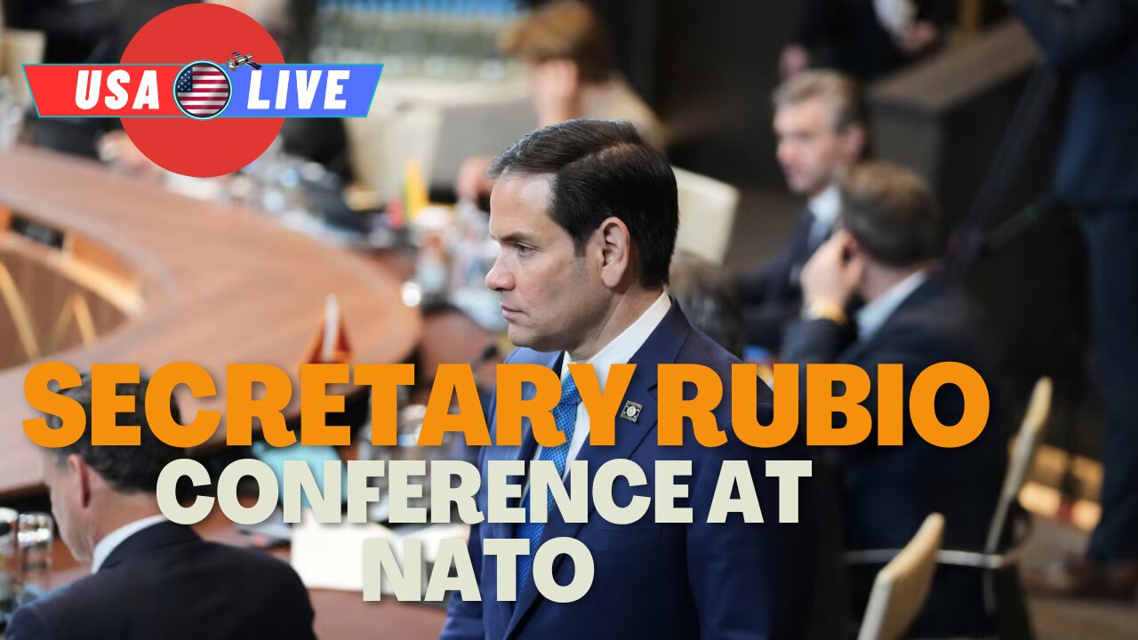 LIVE Secretary Rubio Conference at NATO | US will know within weeks if Russia is serious about peace