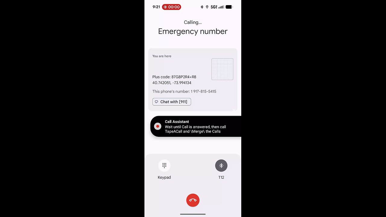 I can't chat with NYPD 911