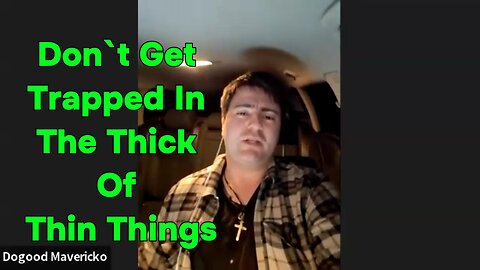 Don`t Get Caught Up In The Thick Of Thin Things |EP #57