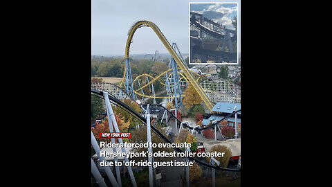 Riders forced to evacuate Hersheypark’s oldest roller coaster due to ‘off-ride guest issue’