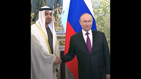 Putin recibe al presidente de EAU, que se encuentra de visita oficial