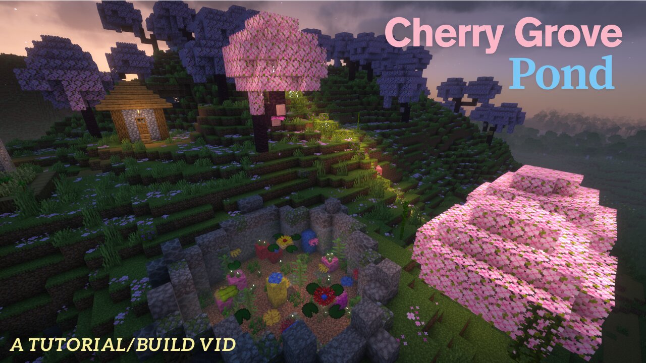 How to Make the Cutest Pond EVER in the Cutest Biome EVER!