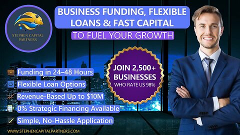 Stephen Capital Partners – Business Funding, Flexible Loans & Fast Capital to Fuel Your Growth