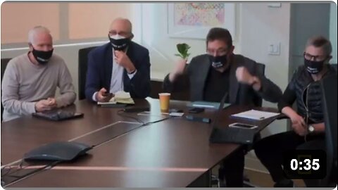 Flashback : Pfizer CEO Albert Bourla celebrates learning his FAKE vaccine was 90% effective