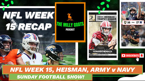 Bills Epic Comeback, Chiefs Eliminated, NFL Week 15, & Navy Wins