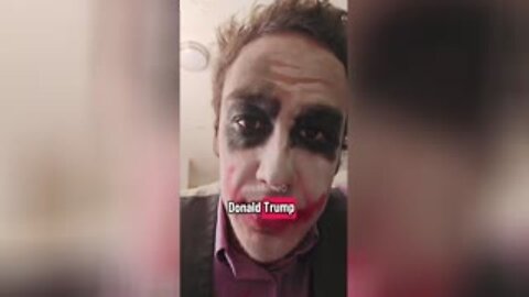 Liberal Freak In Joker Makeup Making Death Threats Against Trump Needs To Be Arrested