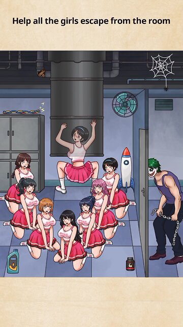 Help All Girls Escape From The Room #shorts