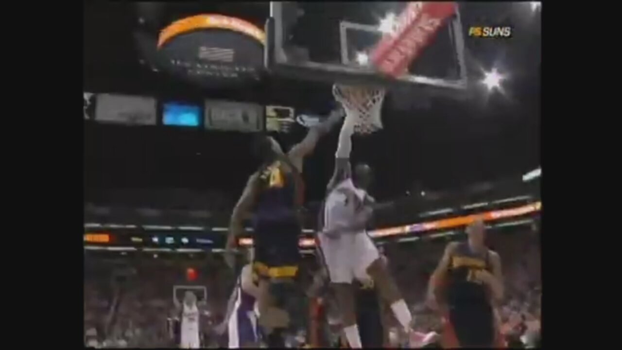 Amare Stoudemire 20 Points Vs. Warriors, 2009-10.