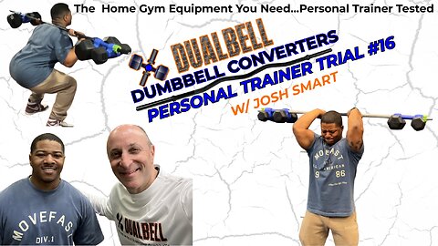 Upgrade Your #homegym w/Dualbell #dumbbell Converters? #personaltrainer Josh Smart Gives His Verdict