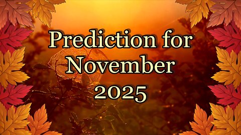 Prediction for November 2025 - A reading with Crystal Ball and Tarot