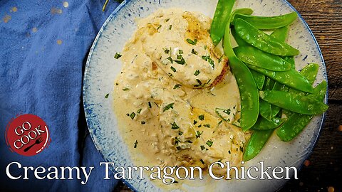 Creamy Chicken Tarragon | Elegant French Comfort in a Velvety Herb Sauce