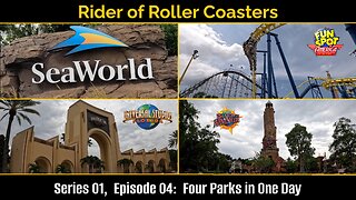 Rider of Roller Coasters S01E04: Four Parks in One Day