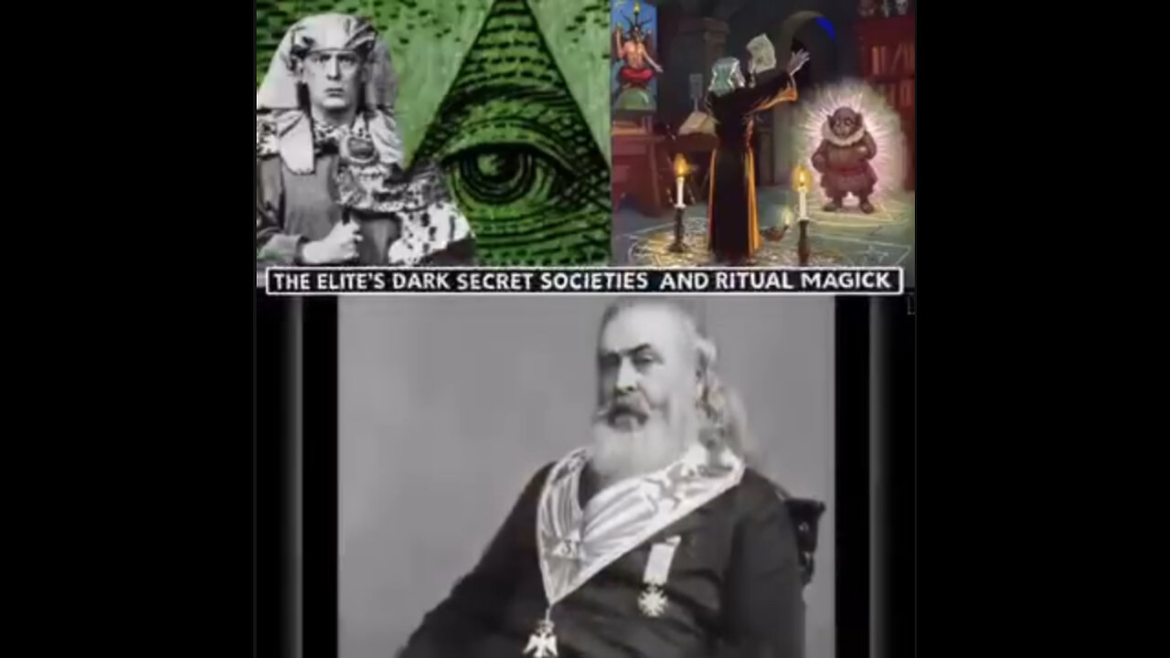 🜏 Alistair Crowley, Freemasonry & The Secret Doctrine of Darkness
