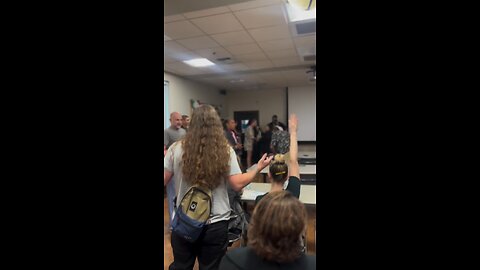 Last night, Eunesses Hernandez’s DSA supporters / friends disrupted Mayor Bass’