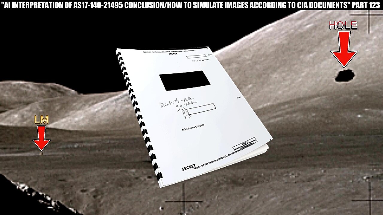 "HOLE IN THE HILL EXPLAINED BY A I / HIGH ALTITUDE PHOTO SIMULATIONS BY CIA EXPLAINED" PART 123