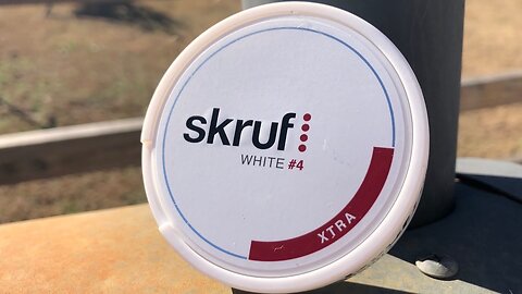 Skruf (No24) Xtra Stark (White Portion) Snus Review