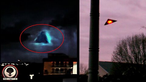 MASSIVE "Triangle UFO" Hidden In Storm Clouds Over Brazil | Undeniable Video!