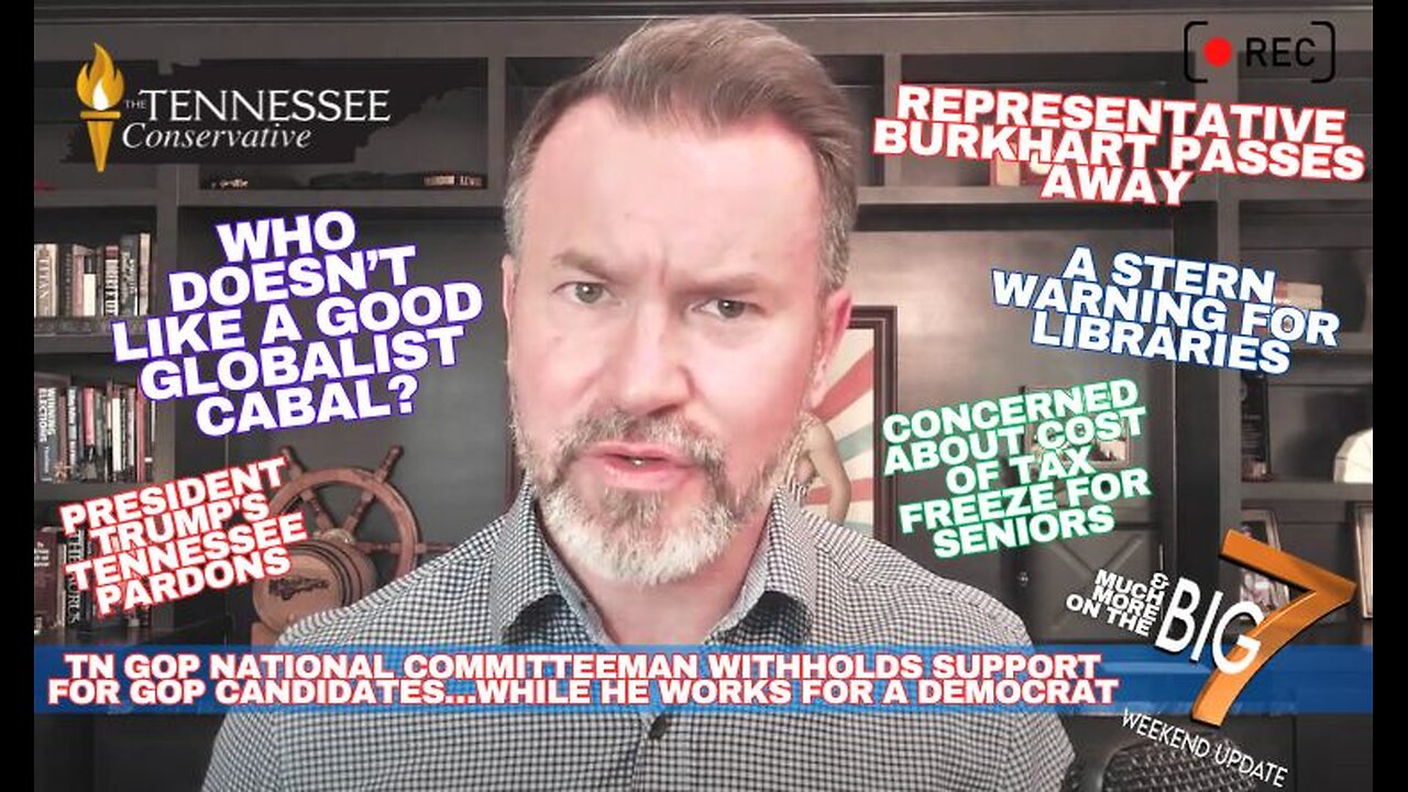 Who Doesn’t Like A Good Globalist Cabal? - Gov. Lee’s World Economic Forum Support... / The BIG 7!