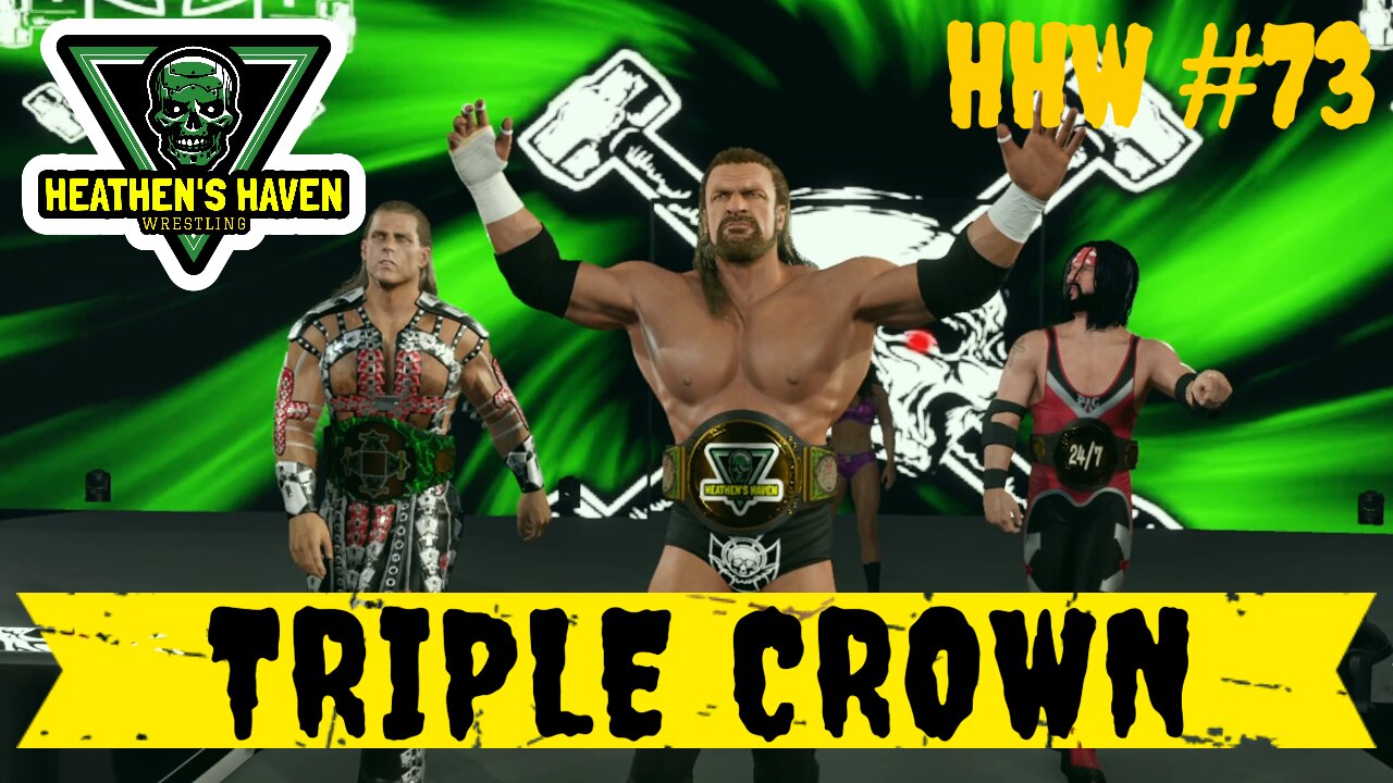 WWE 2K25 - HHW#73 - Triple Crown