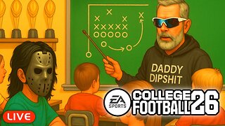 🔴LIVE -The Saga Continues - NCAA Football 26 w/ Grimm