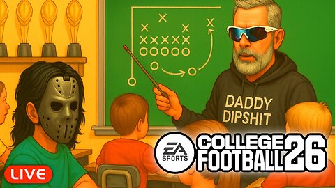 🔴LIVE -The Saga Continues - NCAA Football 26 w/ Grimm